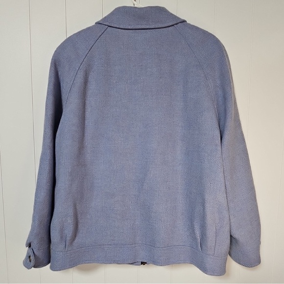 GAP Blue Tweed Blazer Size L - Picture 5 of 5